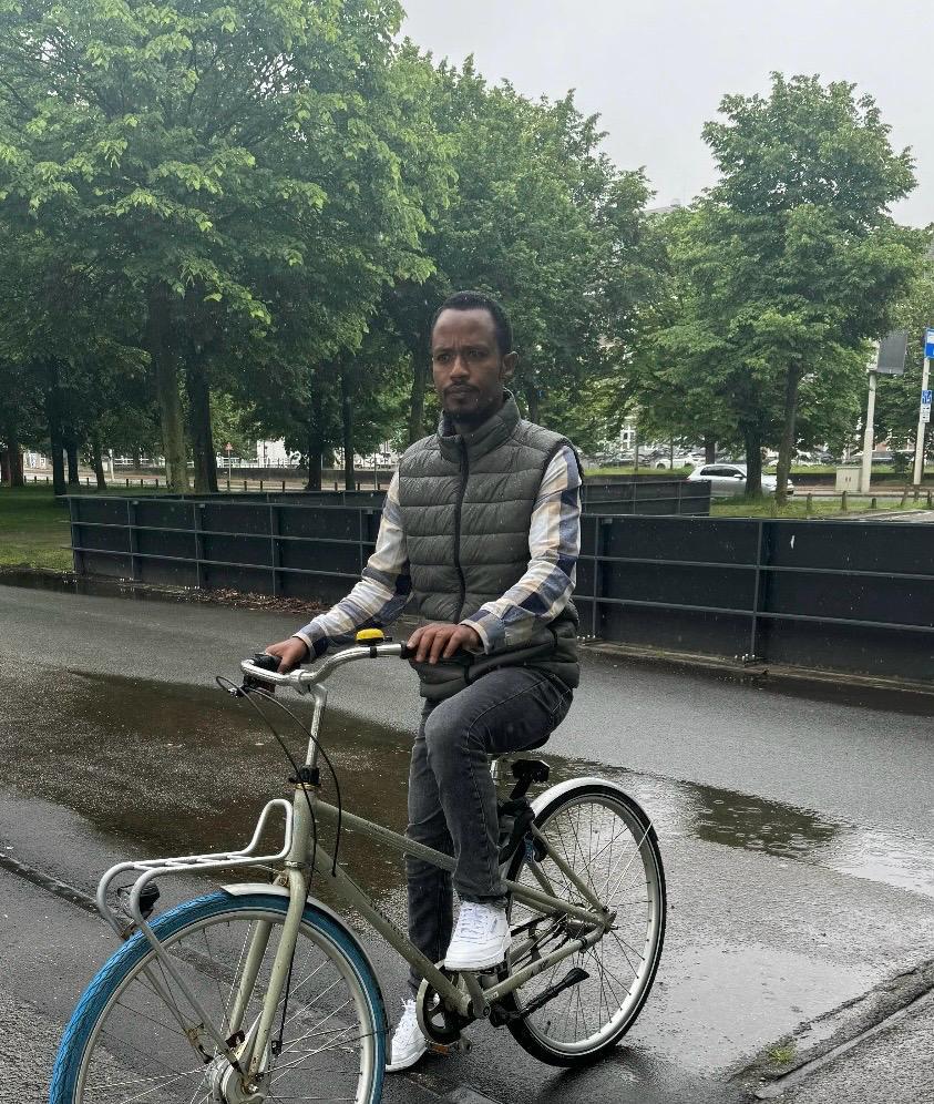 Najib is rider bij Bikeshift sinds oktober 2024