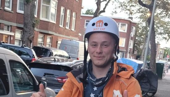 Zanis is rider bij Bikeshift sinds maart 2025