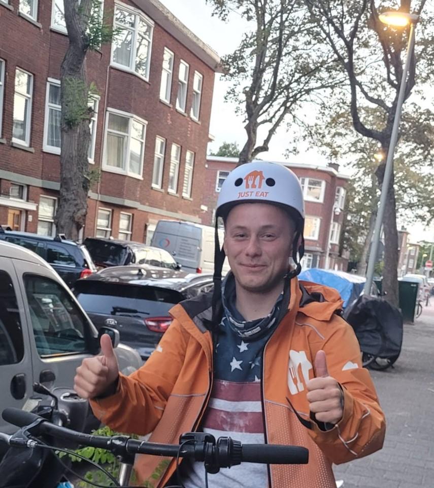 Zanis is rider bij Bikeshift sinds maart 2025