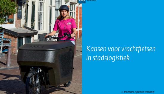 De toekomst van stadslogistiek: Elektrische vrachtfietsen bieden kansen!
