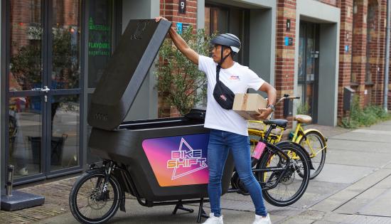 Bikeshift breidt duurzame logistieke dienstverlening uit