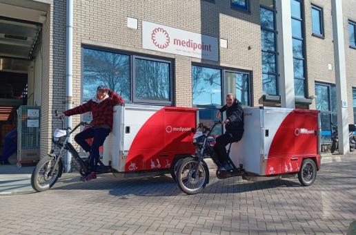 Fietsbezorger Medipoint Amsterdam