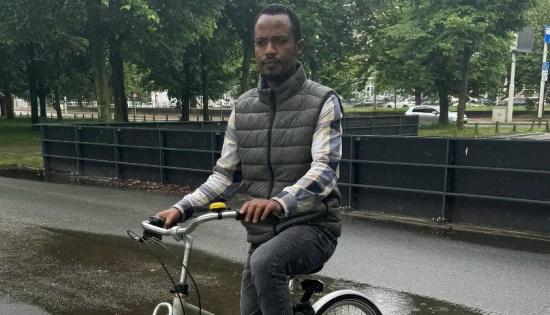 Najib is rider bij Bikeshift sinds oktober 2024
